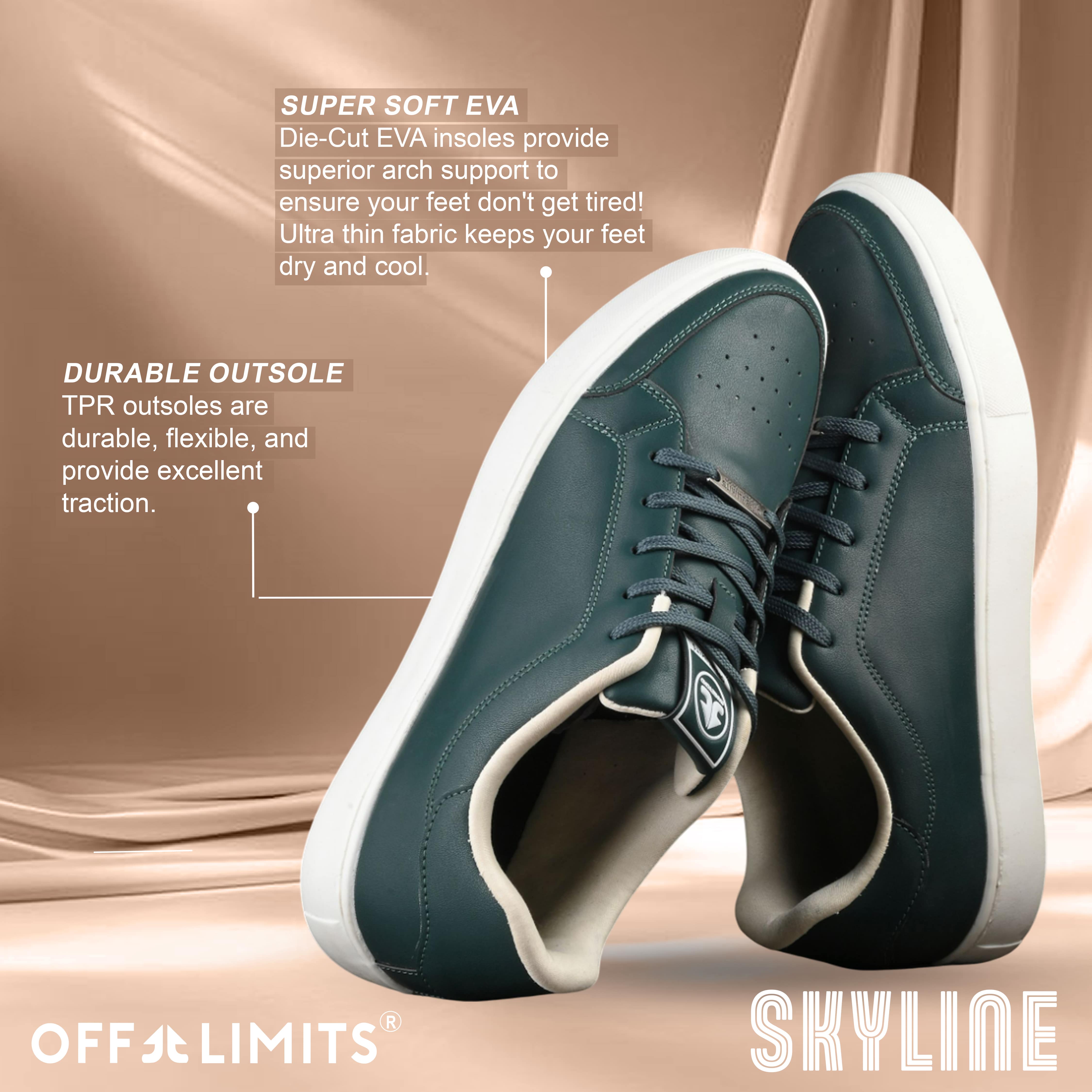SKYLINE - BOTTLE GREEN