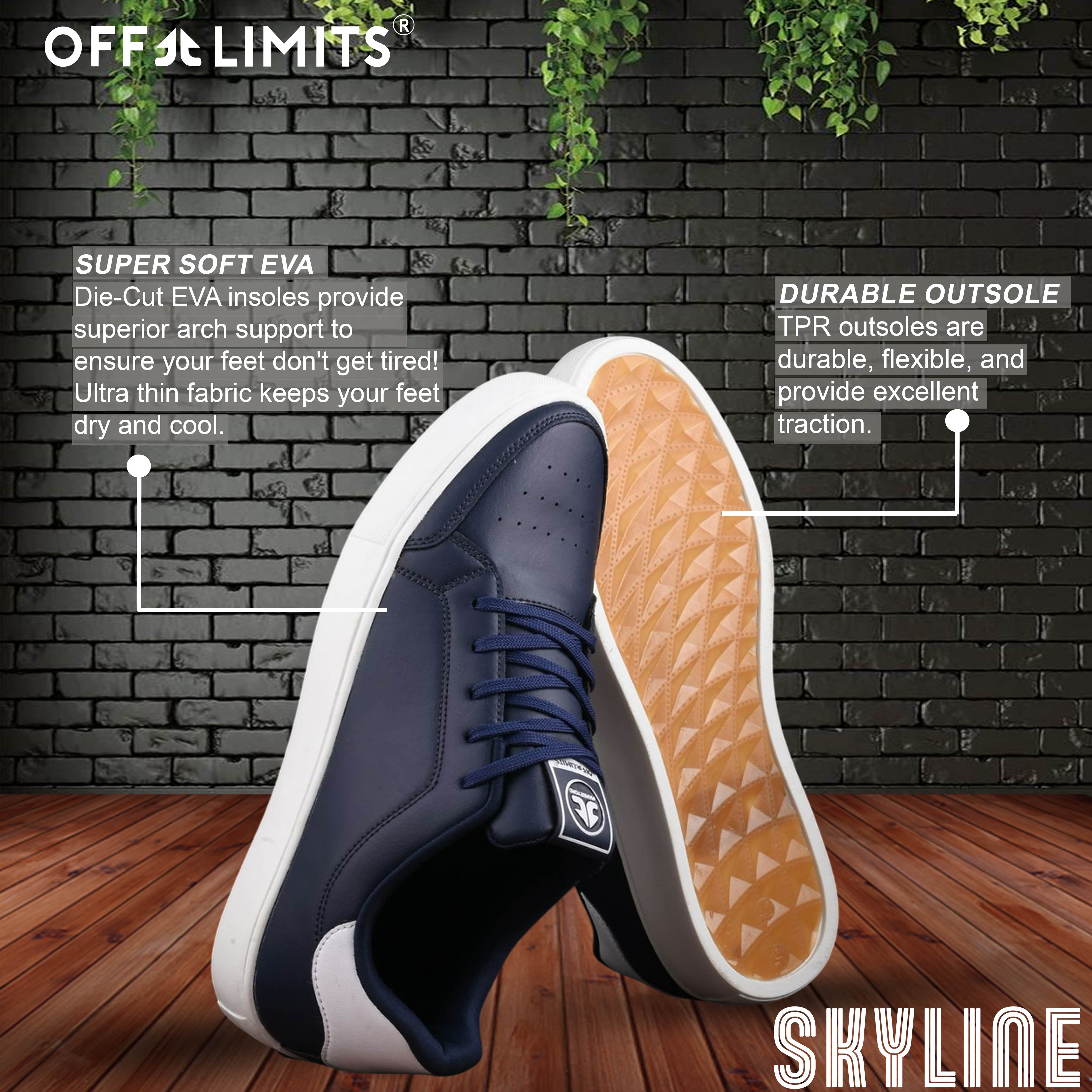 SKYLINE - NAVY/WHITE