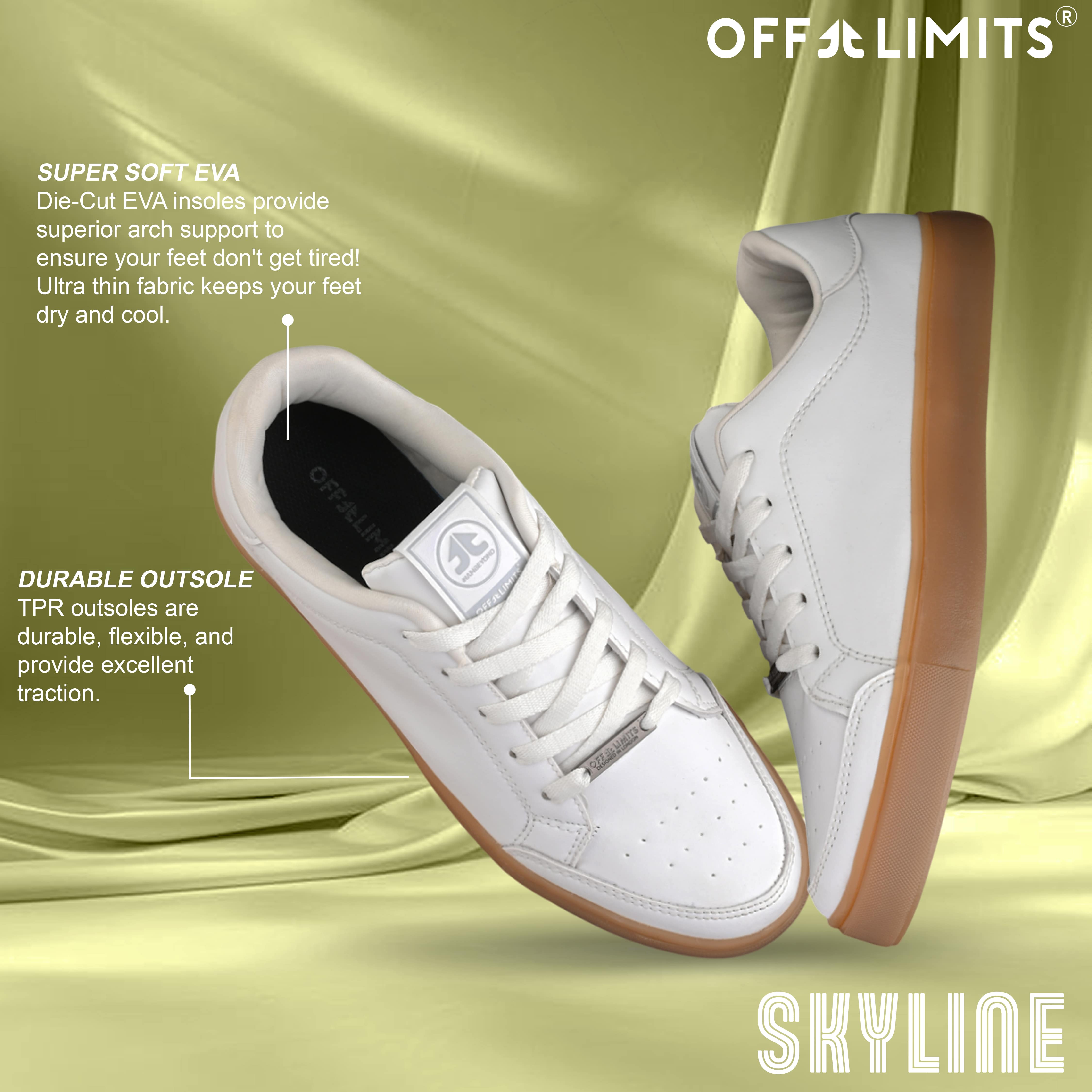 SKYLINE - WHITE/GUM