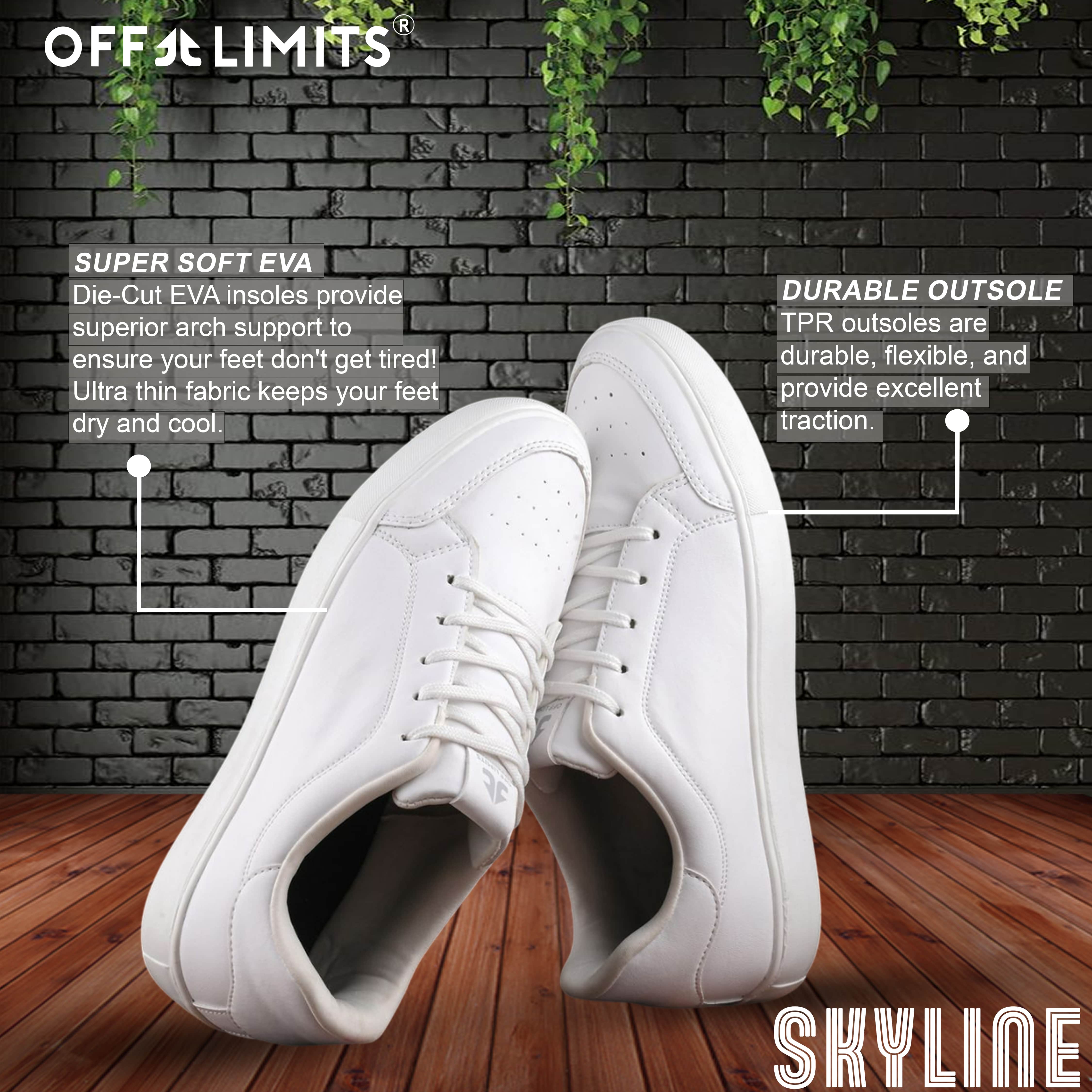 SKYLINE - WHITE/WHITE