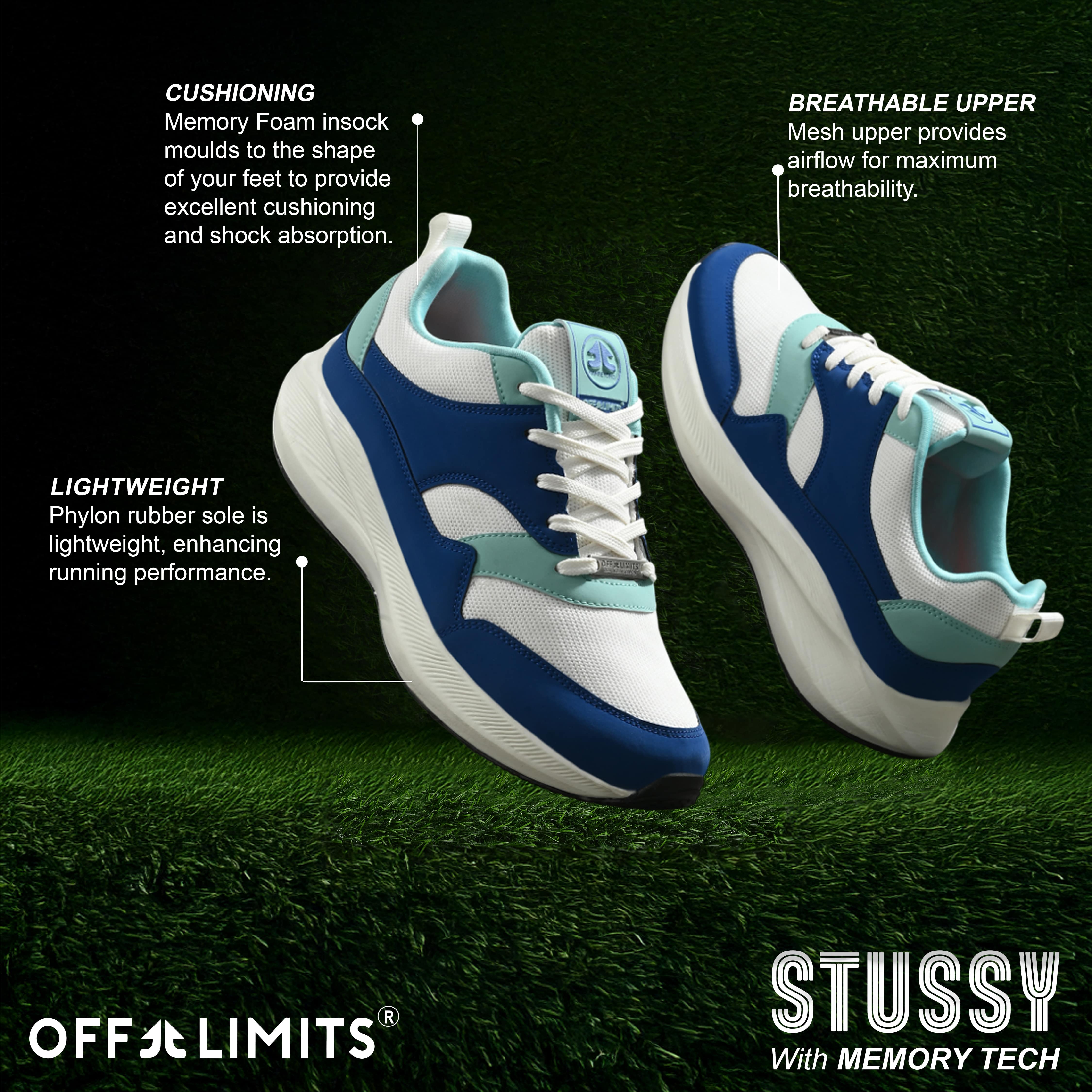 STUSSY - ROYAL BLUE/LIGHT AQUA