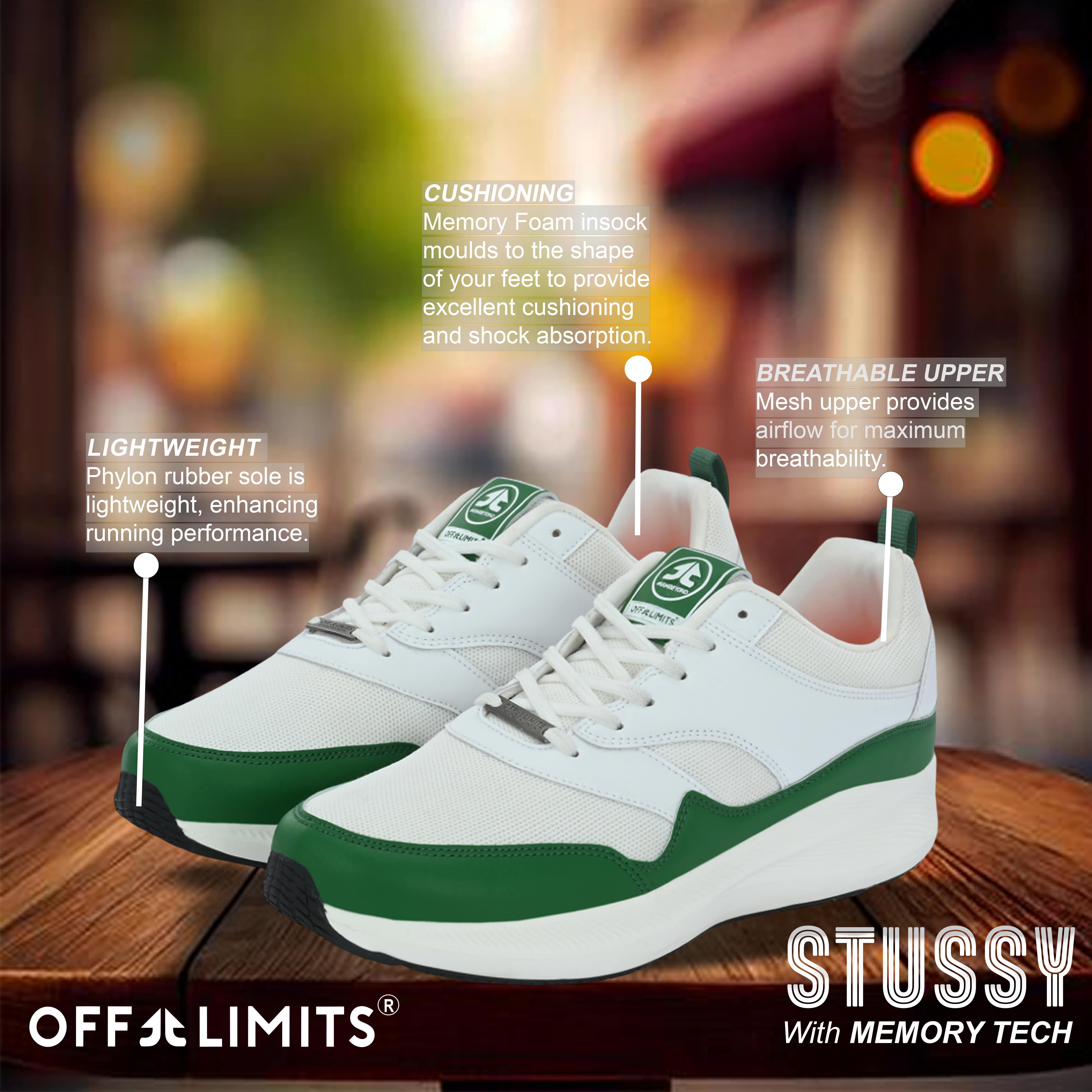 STUSSY - FIRST TEE/OFF WHITE