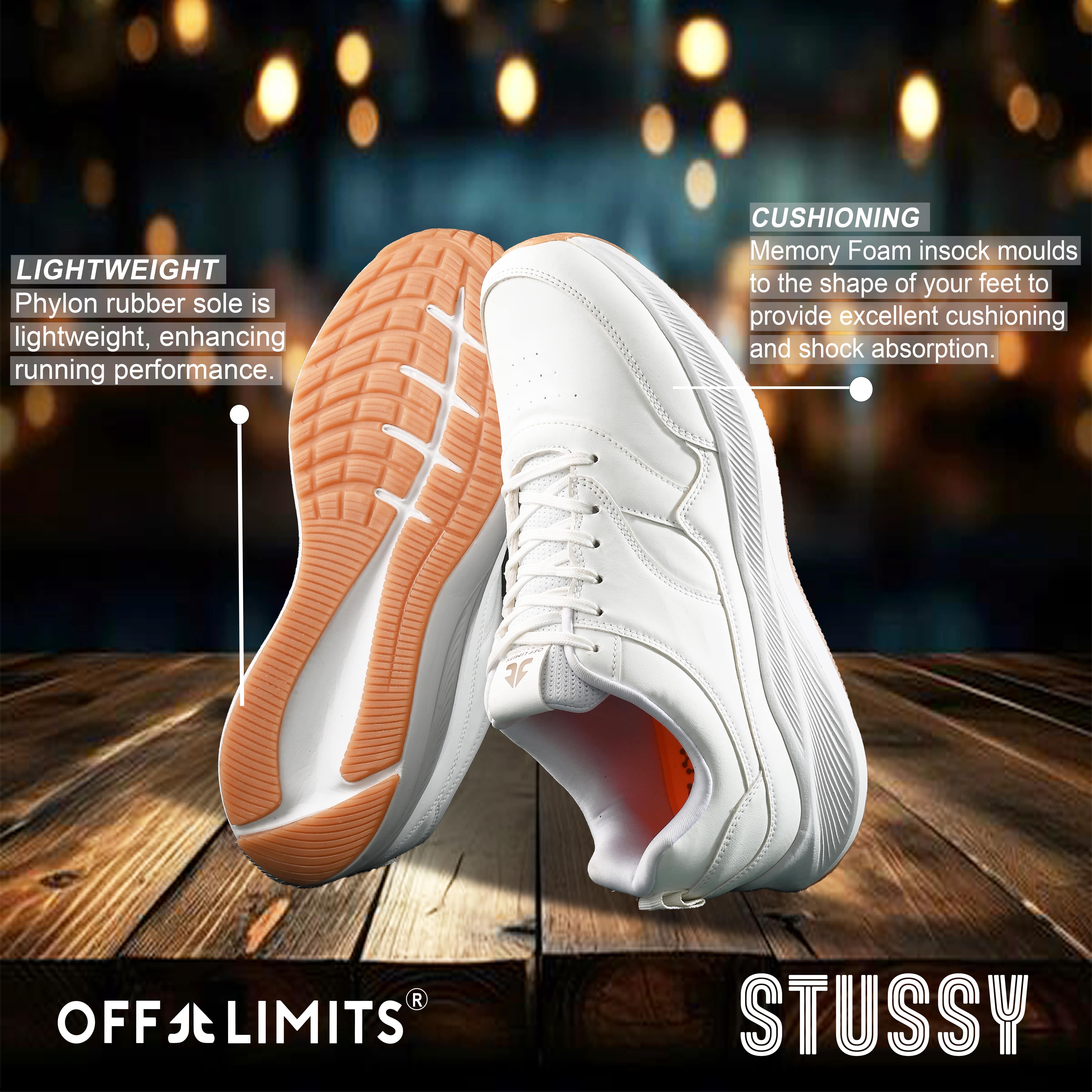 STUSSY - WHITE