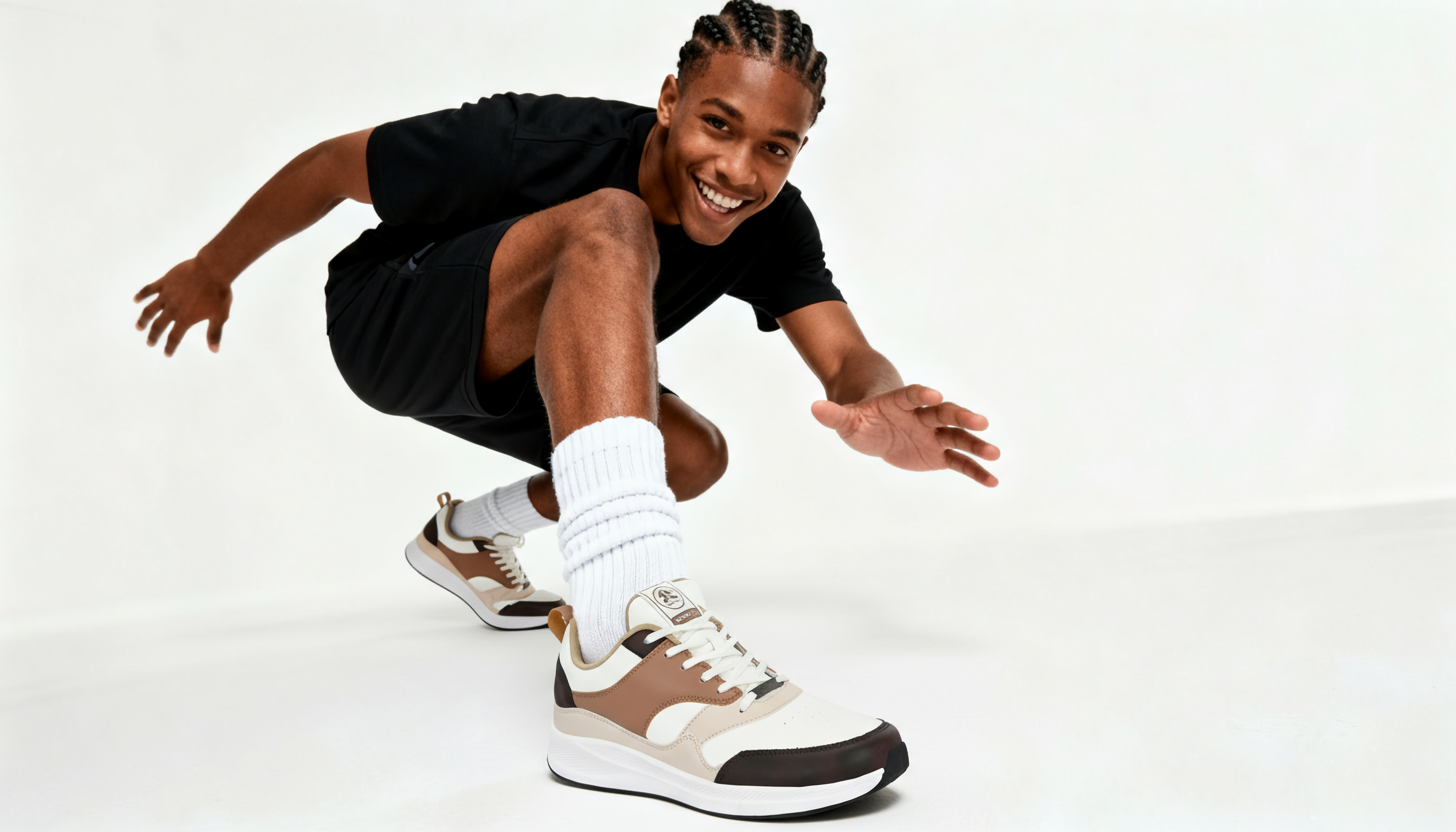 STUSSY - OFF WHITE/BROWN/MOCHA MOUSSE