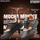 STUSSY - BLACK/BROWN/MOCHA MOUSSE