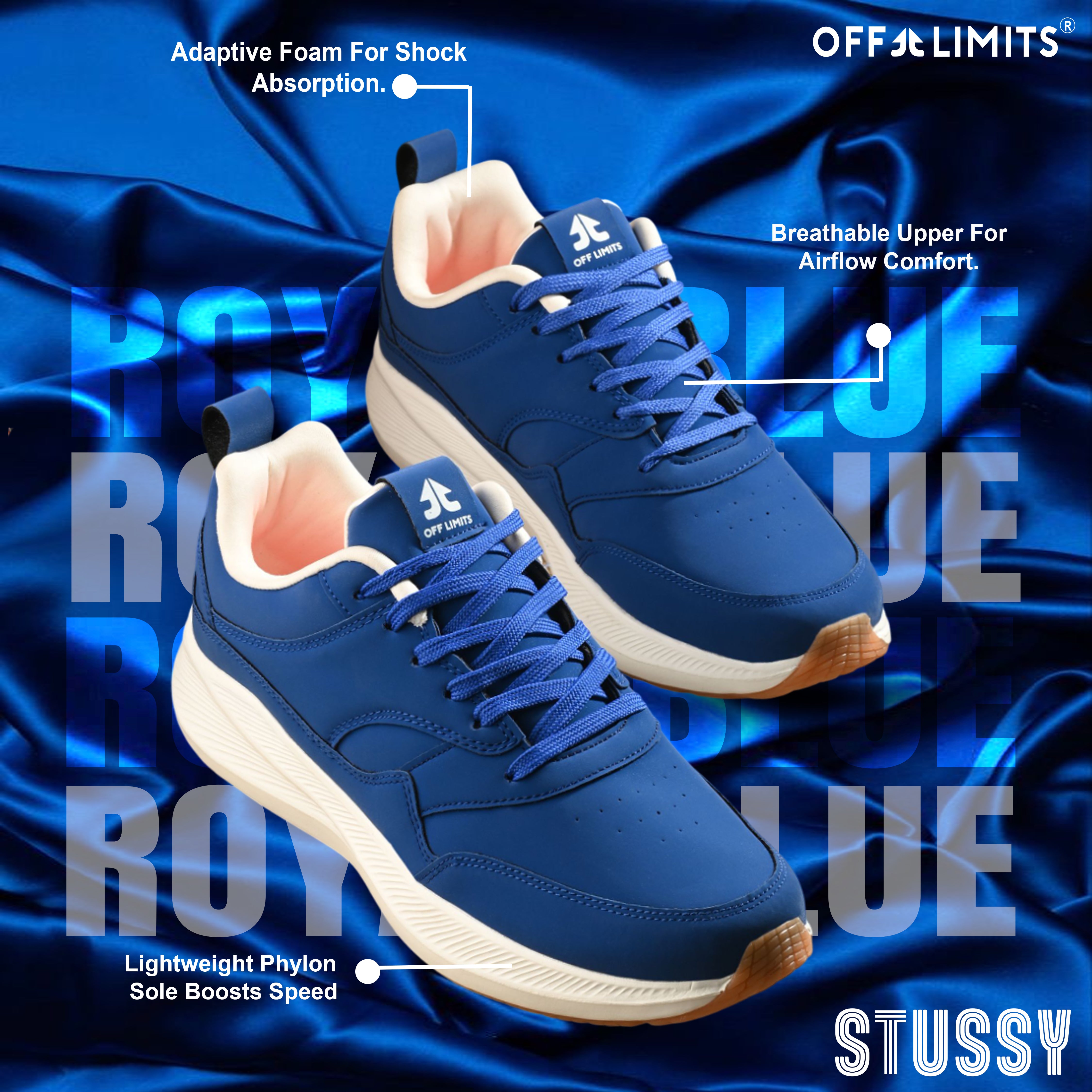STUSSY - ROYAL BLUE