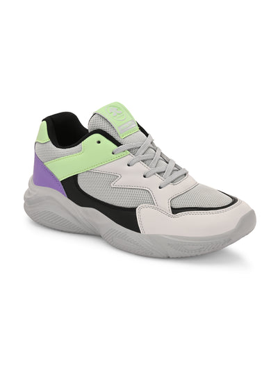 ROGER FOR HER - LIGHT GREY/BLACK/PURPLE