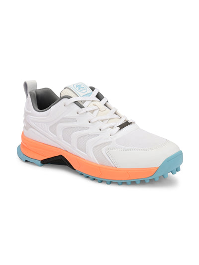 SURREY - OFF WHITE/ORANGE/BLUE