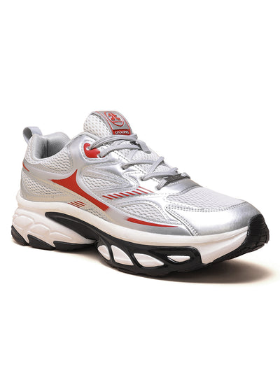 ARCHIE - SILVER/RED