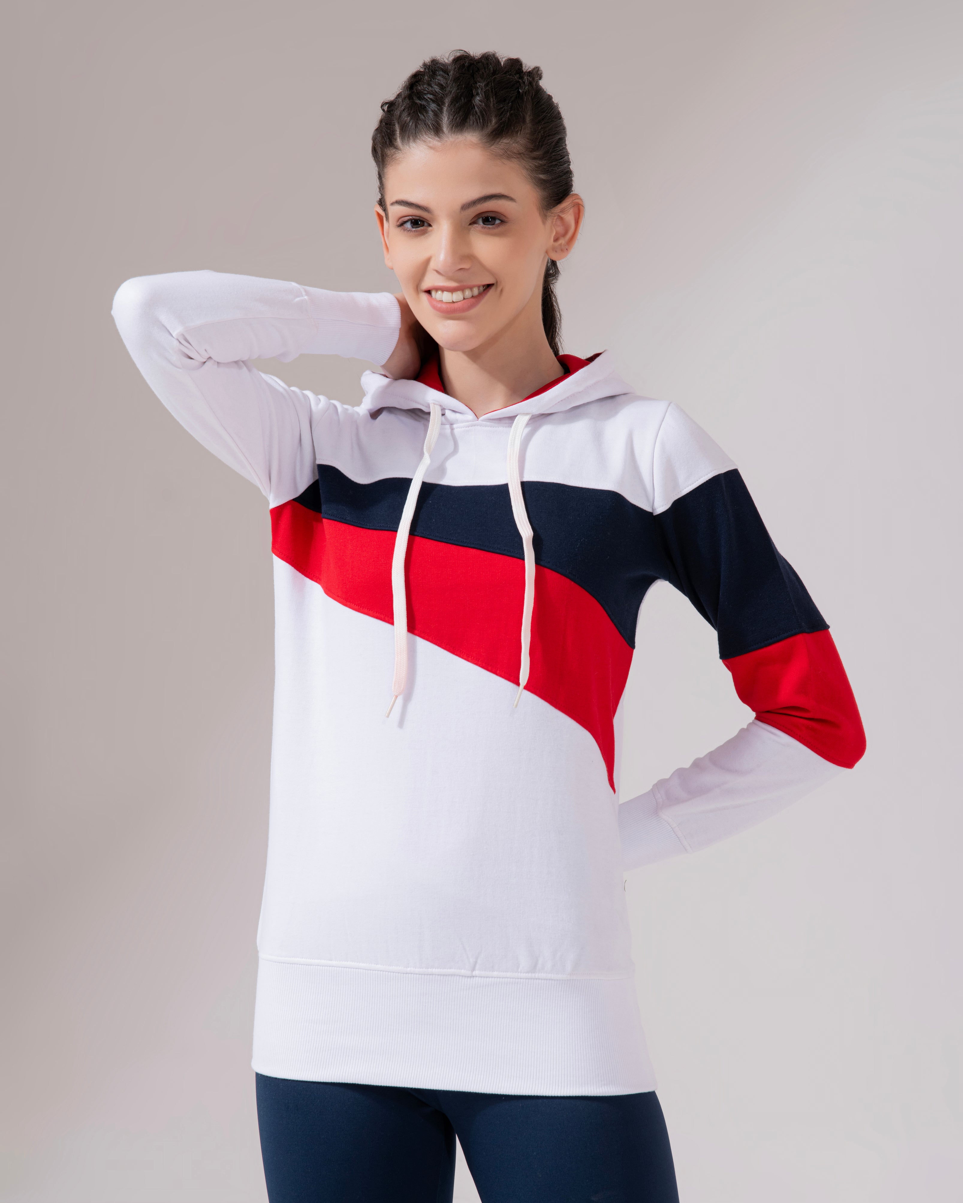 WMN PCF CNS LONG HOODIE