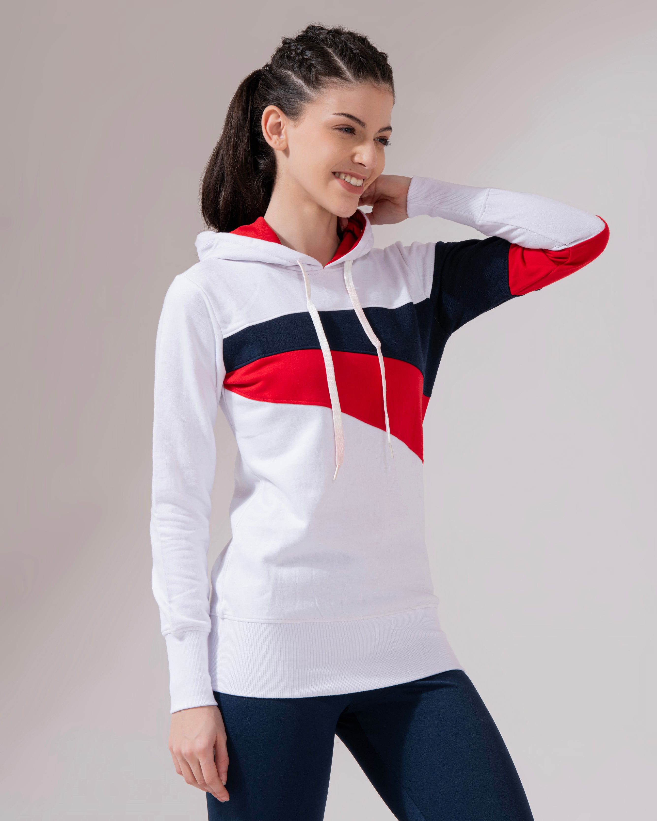 WMN PCF CNS LONG HOODIE