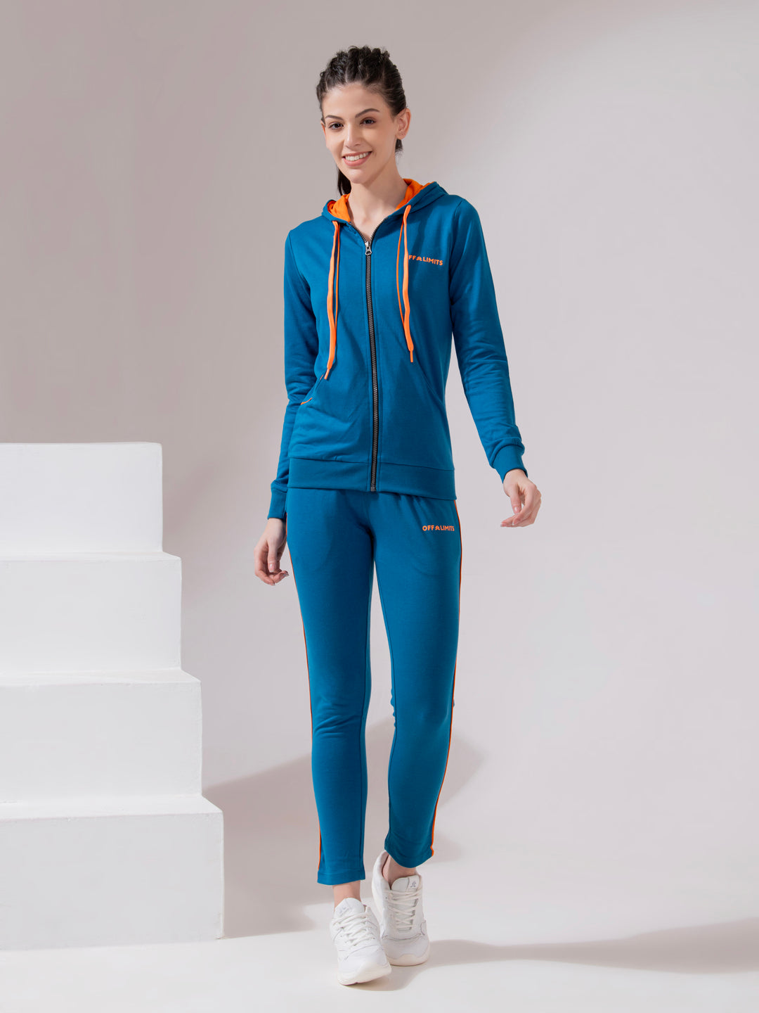 Women's PCT Full Zipper Hooded Tracksuit