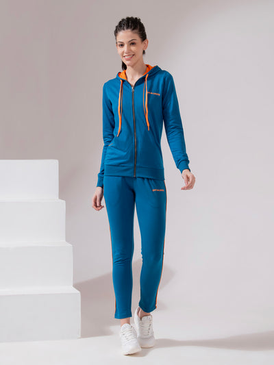 Women's PCT Full Zipper Hooded Tracksuit