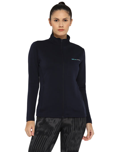 Shop Women cut and sew plain jacket Online