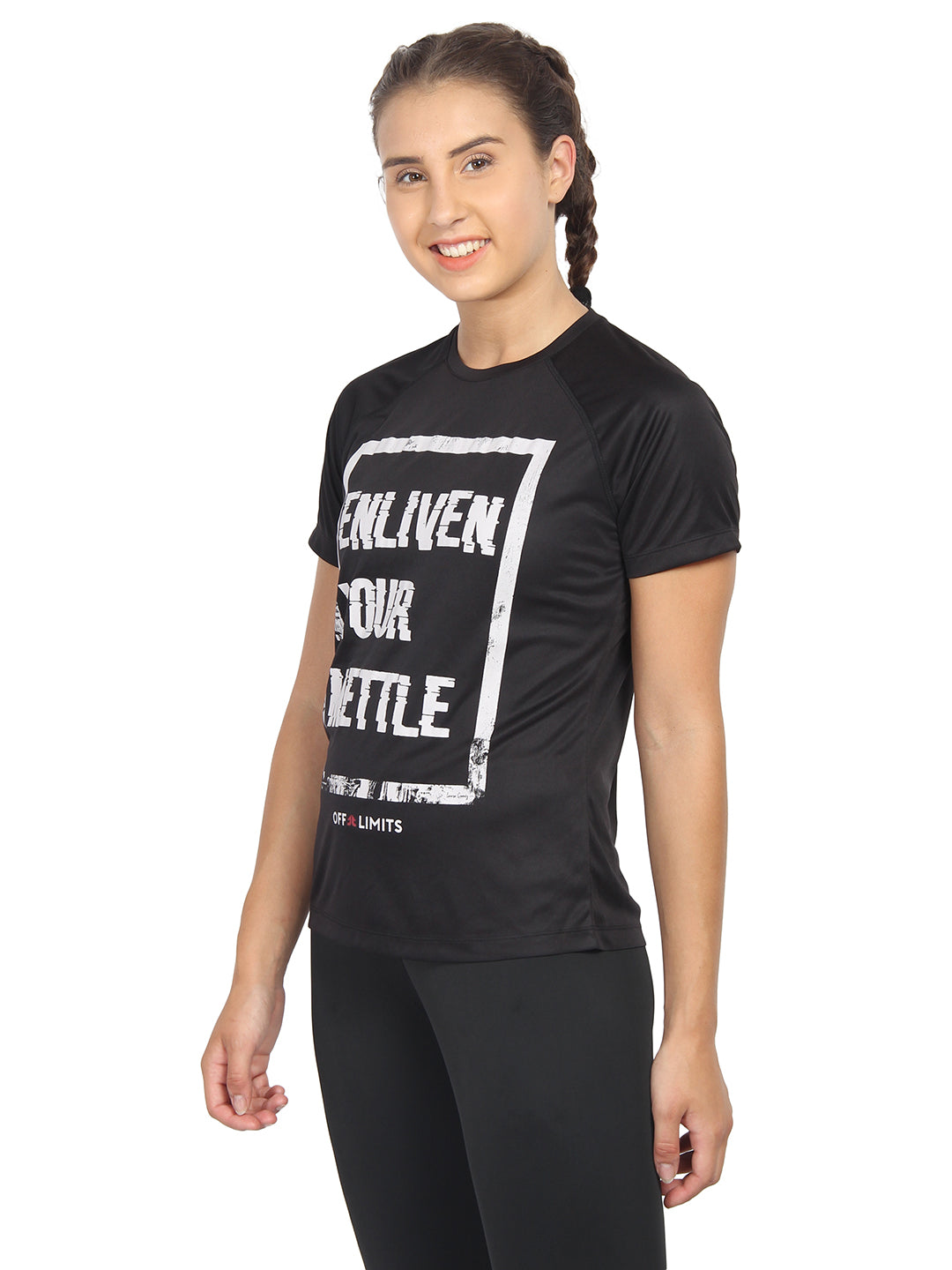 WMN ENLIVEN TEE Women Tshirts & Graphic Tees