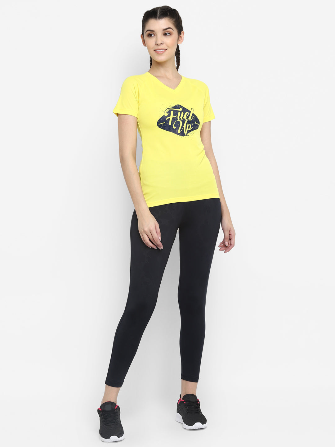 WMN PRINTED FUEL UP T SHIRT 2.0 Women Tshirts & Graphic Tees