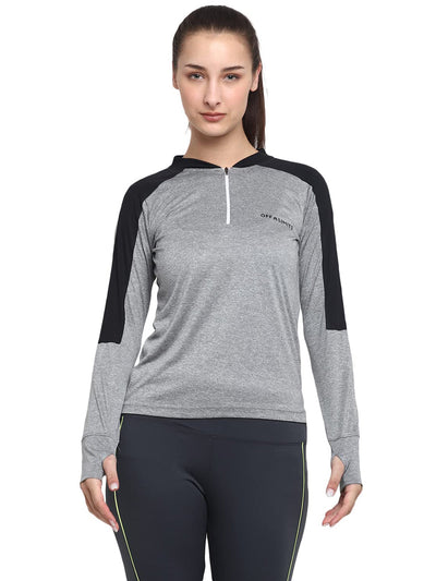 Shop WMN PM FS ZIP TEE Online