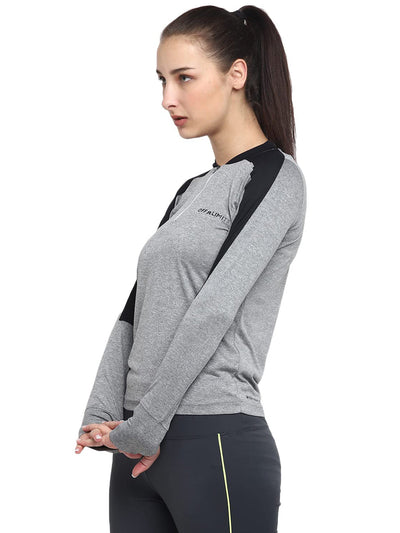 Shop WMN PM FS ZIP TEE Online