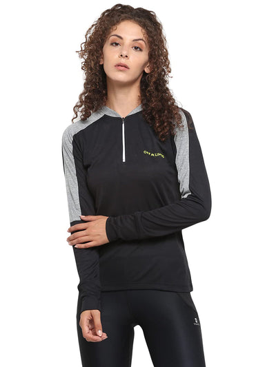 Shop WMN PM FS ZIP TEE Online