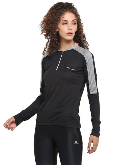 Shop WMN PM FS ZIP TEE Online