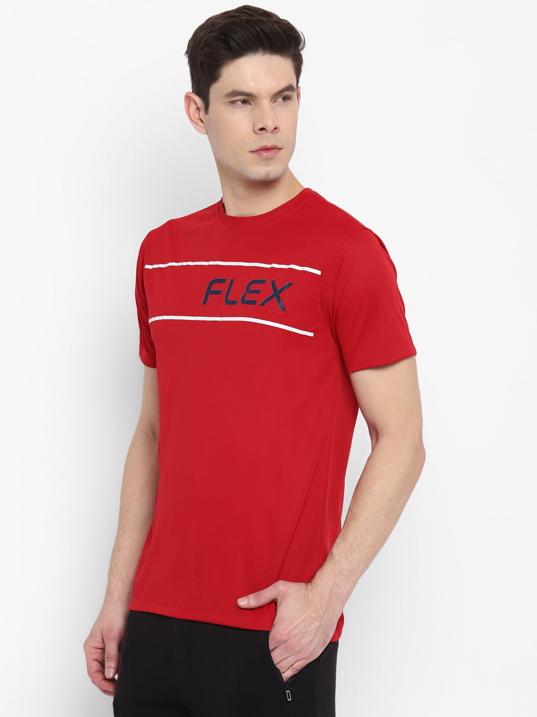 MENS POL FLEX TEE Men Tshirts & Graphic Tees