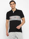 Men Colourblocking Cotton Polo