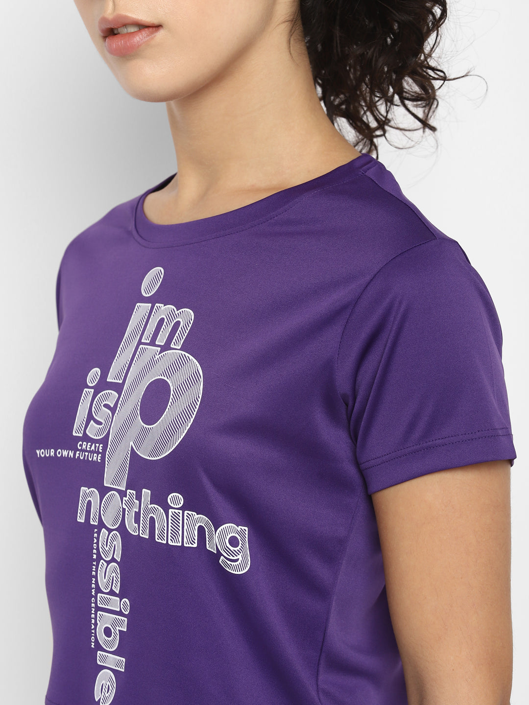 Shop Women Nothing Is Impossible Tee Online